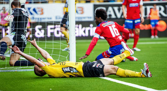 Andreas Augustsson, Elfsborg, jubel, 1-1