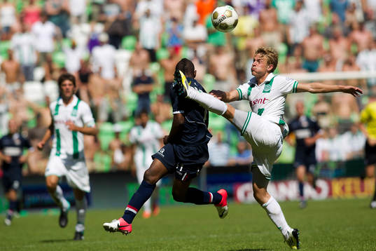 Fotboll, Eredivisie, holländsk liga,  FC Groningen -