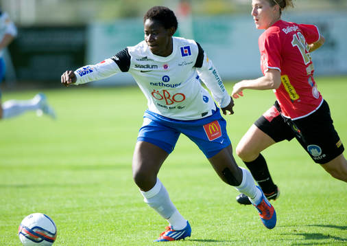 Bläddra bland fler bilder av Fotboll, dam, damallsvenskan, Kristianstad - Örebro
