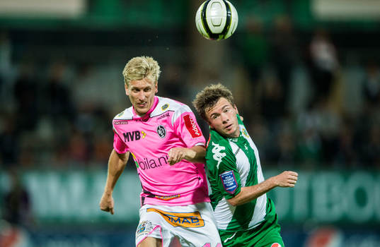 Thomas Raun, Landskrona och Nikolas Ledgerwood, Hammarby