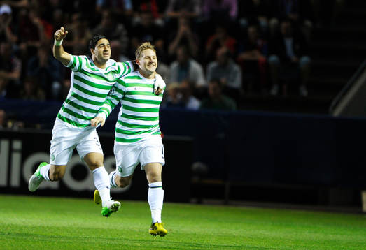Kris Commons, Celtic (Jubel)