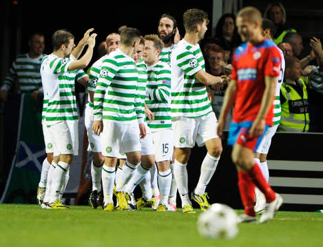 Gorgos Samaras, Celtic (Jubel)