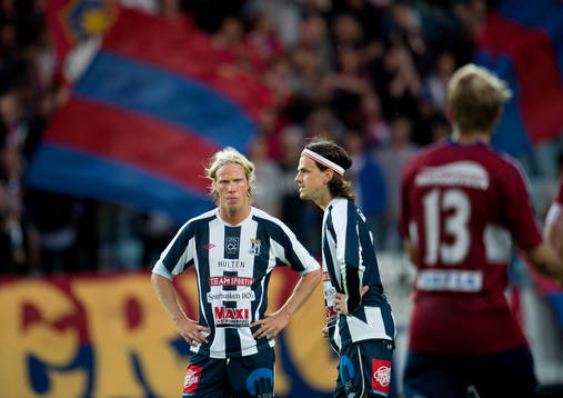 Johan Hedman, Örgryte, gör matchens enda mål, depp