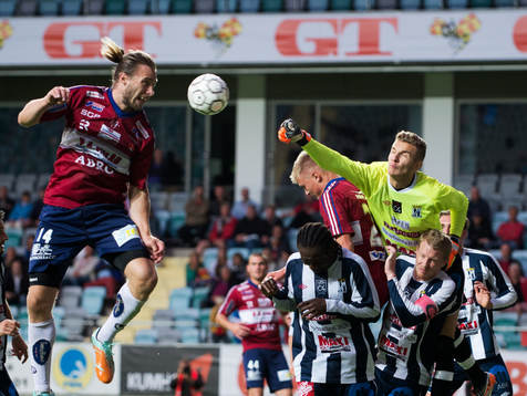 Emil Karlsson, Örgryte, Mirza Selimovic, målvakt