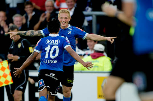 Gudjón Baldvinsson, Halmstad, jublar
