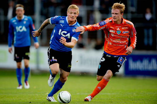 Gudjón Baldvinsson, Halmstad, Nicklas Maripuu, Umeå