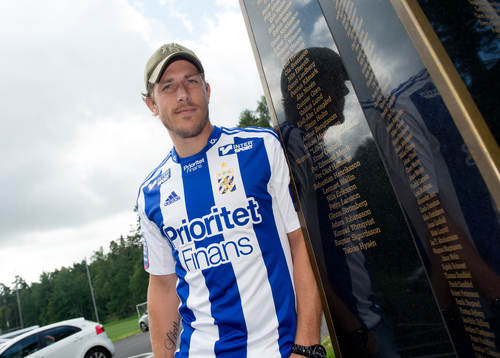 Tobias Hysén får sitt namn på IFK-stenen