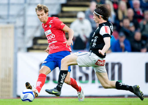 Målskytten Alexander Henningsson, Öster, var suverän