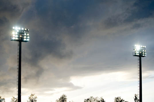 Elljus, elljusstolpar, himmel