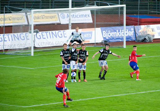 Frispark, Darijan Bojanic, Öster, mot Brage-muren, mål,