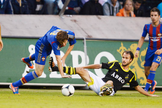 Helgi Danielsson, AIK och Mario Fernandes, Moskva