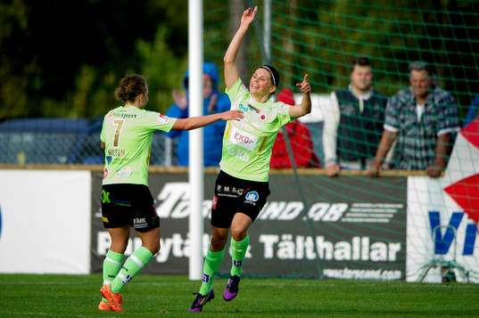 Susanne Moberg, Kristianstad, jubel, 1-0