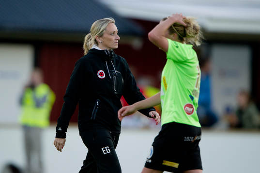 Elisabet Gunnarsdottír, tränare, Kristianstad, depp