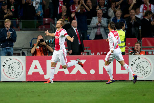 Tobias Sana, Ajax och Siem de Jong, Ajax (jubel