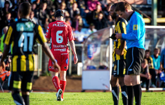 Jon Jönsson, Elfsborg, rött kort