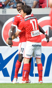 1-0 Abiola Dauda, Kalmar