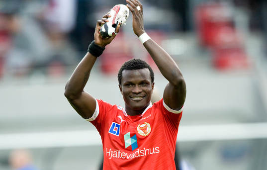 2-målsskytten Abiola Dauda, Kalmar