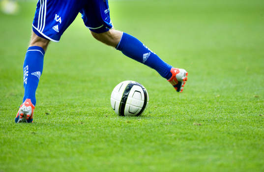 Fotboll, dribbling, fint, fotbollsskor, fotbollsstrumpor,