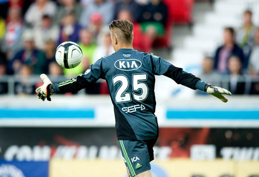 Erik Dahlin, målvakt, Göteborg