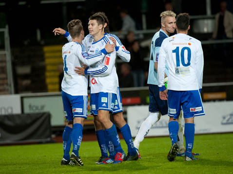 Värnamo spelare, jubel