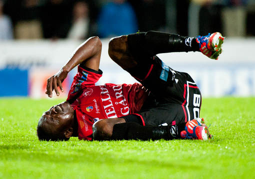 Ibrahim Koroma, skada, Trelleborg