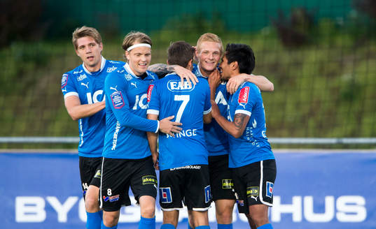 Jubel i Halmstad