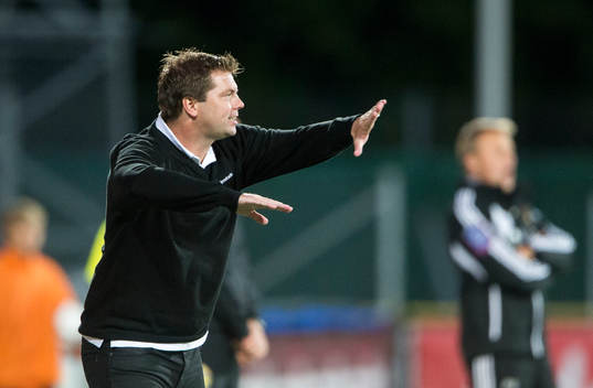 Jens Gustafsson, tränare Halmstad