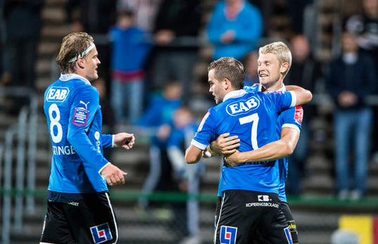 Jubel i Halmstad
