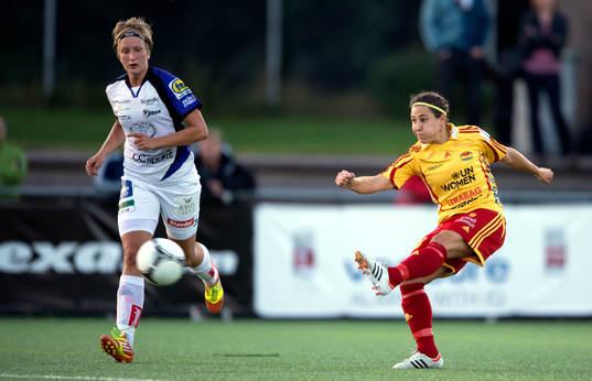 Veronica Boquete, Tyresö gör mål på långskott