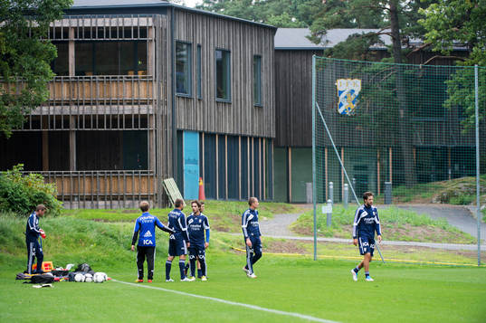 Mattias Bjärsmyr, gör sin första träning med IFK