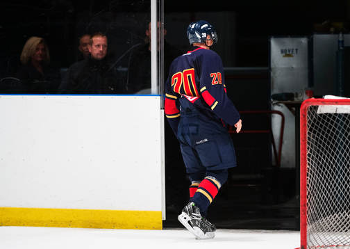 Christian Eklund, Djurgården, utgår från matchen