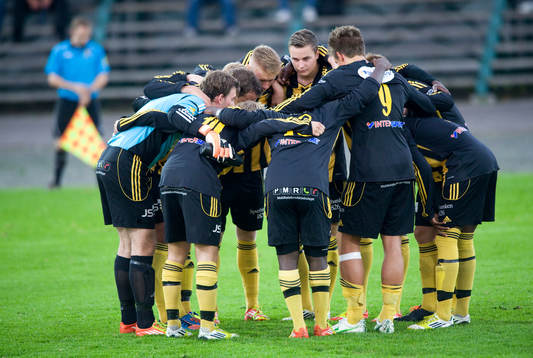 Uppladdning före match