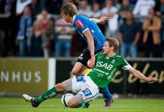 Bläddra bland fler bilder av Fotboll, Superettan, Halmstad - Brage