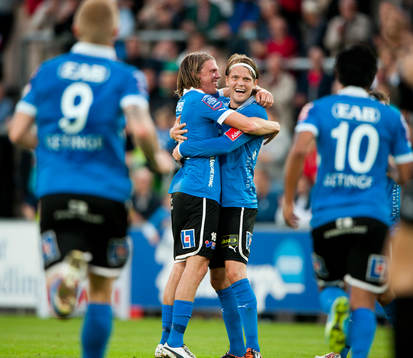 Kristoffer Fagercrantz, jubel, Halmstad