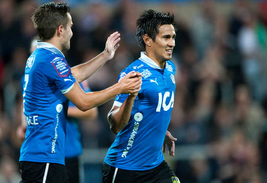 Antonio Rojas, jubel, Halmstad