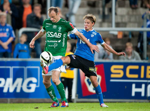 Johan Blomberg, Halmstad, Dragan Kepcevic, Brage