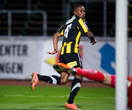 Nasiru Mohammed, Häcken, gör 3-1