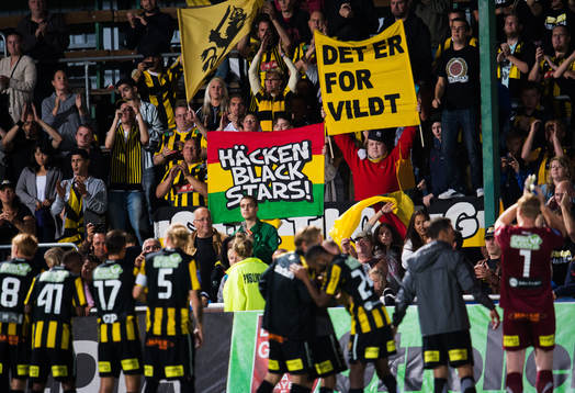 Häcken tackar klacken