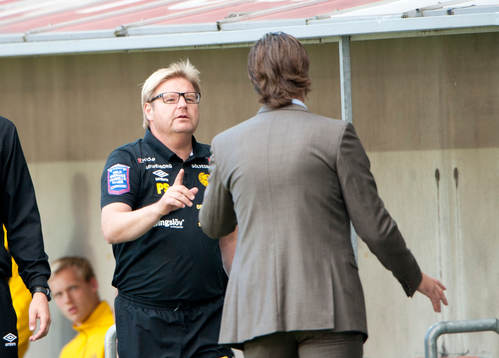 Peter Svärth, tränare, Mjällby, Rikard Norling,