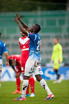 Ibrahim Koroma, tackar, jubel