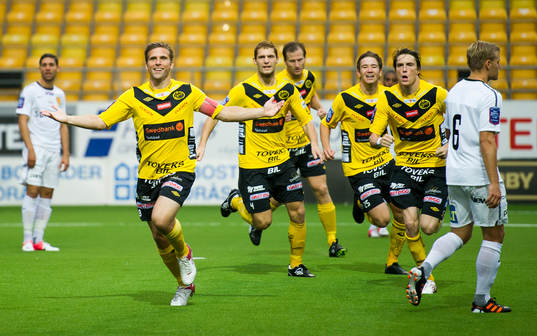 Anders Svensson, IF Elfsborg glädje 1-0