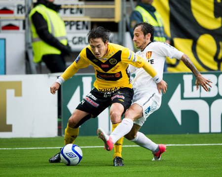Stefan Ishizaki, IF Elfsborg kamp med Louay Chanko,