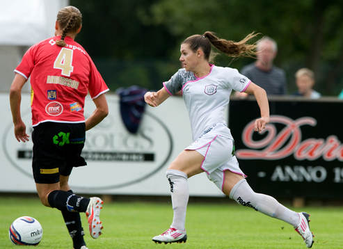 0-1 Ramona Bachmann, Malmö, rycker loss och ger Ldb