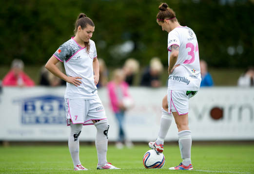 Avspark, Ramona Bachmann och Anja Mittag, Ldb Malmö