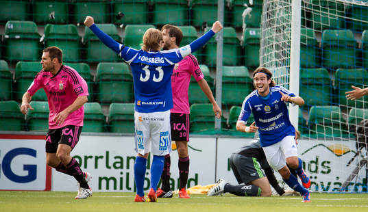 Emil Forsberg, Robbin Sellin, GIF Sundsvall jubel