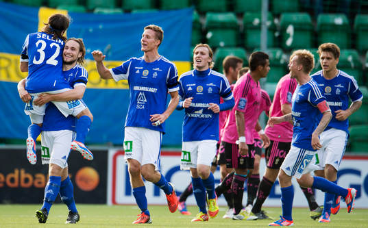 Robin Sellin, Kevin Walker, Johan Eklund, Emil Forsberg,