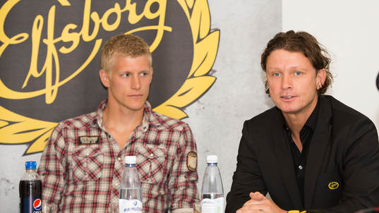 Tom Söderberg, BK Häcken presenterades som ny i Elfsborg