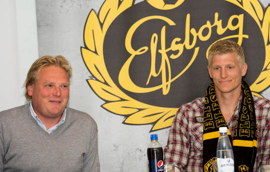 Tom Söderberg, BK Häcken presenterades som ny i Elfsborg