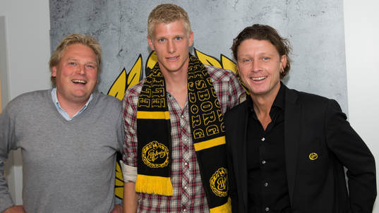 120903 Fotboll, Presskonferens, Elfsborg: Tom Söderberg,