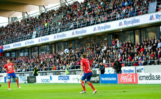 Läktare, Nya Myresjö arena